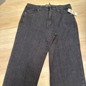 Stylish Black Denim Jeans Tommy control